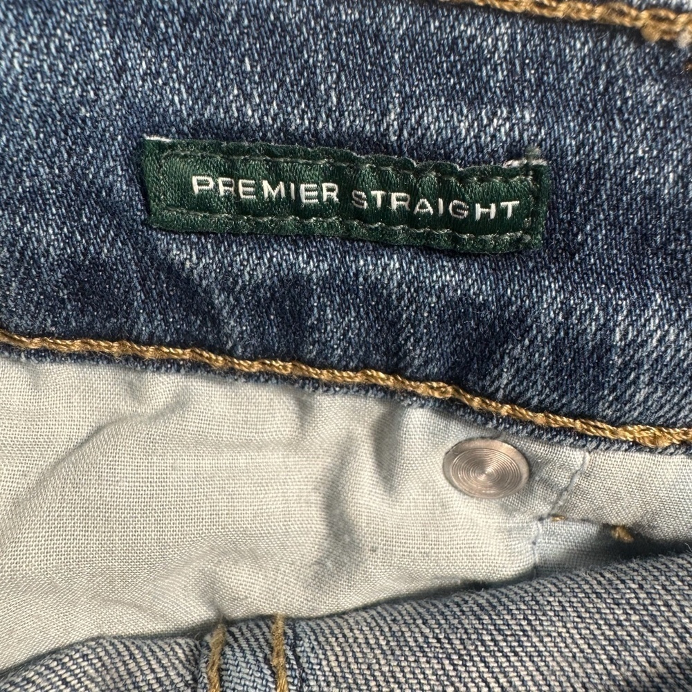 Joes Jeans Womens 14 Blue Straight Leg Mid Rise Dark Wash Stretch - Picture 4 of 15